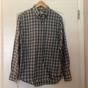 J.Crew Slim Fit Brushed Twill Shirt EUC Size Medium